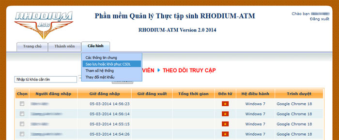 Phần mềm quản lý thực tập sinh, phần mềm quản lý tu nghiệp sinh